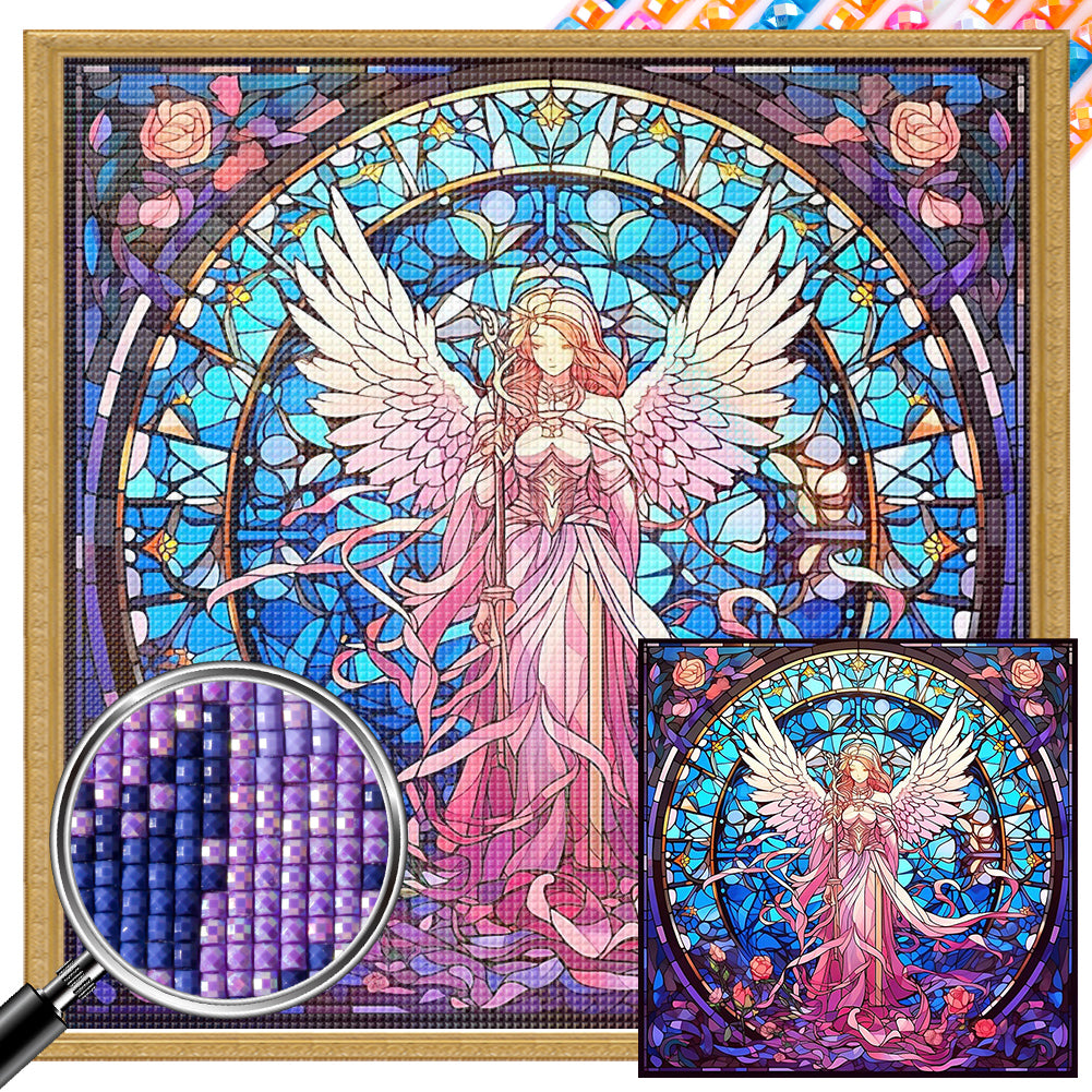 AB Diamond Painting - Full Square - rose angel (30*30CM)