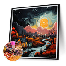 Load image into Gallery viewer, AB Diamond Painting - Full Square - abstract night scene (30*30CM)
