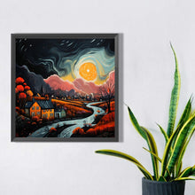 Load image into Gallery viewer, AB Diamond Painting - Full Square - abstract night scene (30*30CM)
