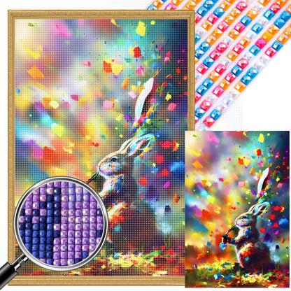AB Diamond Painting - Full Square - rabbit (40*60CM)