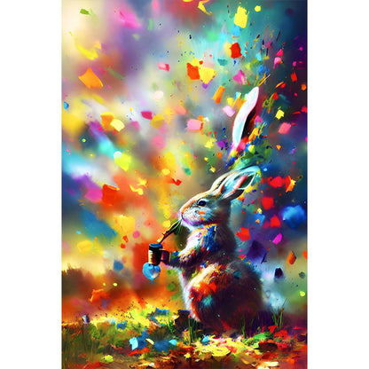 AB Diamond Painting - Full Square - rabbit (40*60CM)