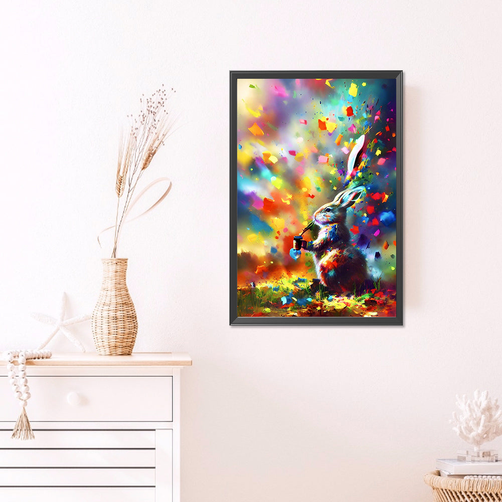 AB Diamond Painting - Full Square - rabbit (40*60CM)