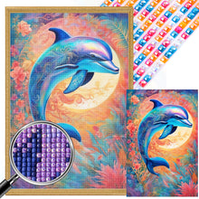 Load image into Gallery viewer, AB Diamond Painting - Full Square - dolphin (40*60CM)
