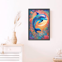Load image into Gallery viewer, AB Diamond Painting - Full Square - dolphin (40*60CM)
