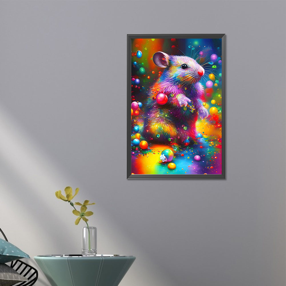 AB Diamond Painting - Full Square - mouse (40*60CM)