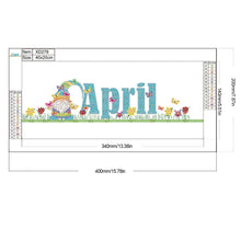 Load image into Gallery viewer, Diamond Painting - Partial Special Shaped - Goblin Calendar (40*20CM)
