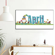 Load image into Gallery viewer, Diamond Painting - Partial Special Shaped - Goblin Calendar (40*20CM)
