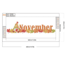Load image into Gallery viewer, Diamond Painting - Partial Special Shaped - Goblin Calendar (40*20CM)
