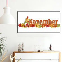 Load image into Gallery viewer, Diamond Painting - Partial Special Shaped - Goblin Calendar (40*20CM)
