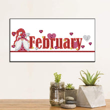 Load image into Gallery viewer, Diamond Painting - Partial Special Shaped - Goblin Calendar (40*20CM)
