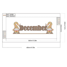 Load image into Gallery viewer, Diamond Painting - Partial Special Shaped - Goblin Calendar (40*20CM)
