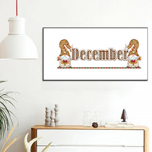 Load image into Gallery viewer, Diamond Painting - Partial Special Shaped - Goblin Calendar (40*20CM)
