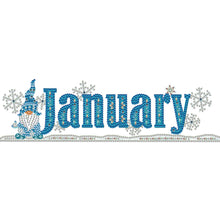 Load image into Gallery viewer, Diamond Painting - Partial Special Shaped - Goblin Calendar (40*20CM)

