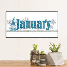 Load image into Gallery viewer, Diamond Painting - Partial Special Shaped - Goblin Calendar (40*20CM)
