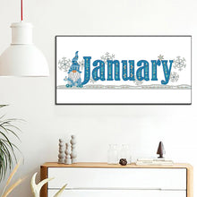 Load image into Gallery viewer, Diamond Painting - Partial Special Shaped - Goblin Calendar (40*20CM)
