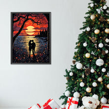 Load image into Gallery viewer, Diamond Painting - Full Round - lovers by the lake (30*40CM)
