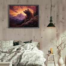Load image into Gallery viewer, Diamond Painting - Full Round - alpine brown bear (40*30CM)
