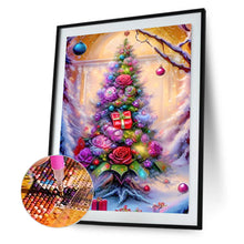 Load image into Gallery viewer, Diamond Painting - Full Round - Christmas tree (30*40CM)
