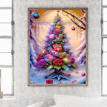 Load image into Gallery viewer, Diamond Painting - Full Round - Christmas tree (30*40CM)
