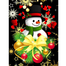 Load image into Gallery viewer, Diamond Painting - Full Round - Christmas snowman (30*40CM)
