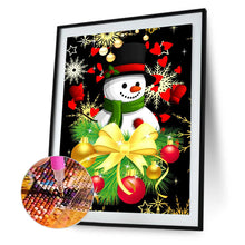 Load image into Gallery viewer, Diamond Painting - Full Round - Christmas snowman (30*40CM)
