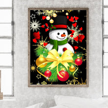 Load image into Gallery viewer, Diamond Painting - Full Round - Christmas snowman (30*40CM)
