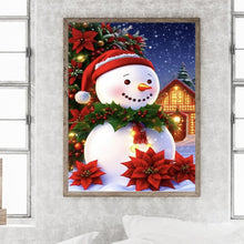 Load image into Gallery viewer, Diamond Painting - Full Round - Christmas snowman (30*40CM)
