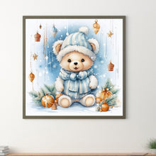 Load image into Gallery viewer, Diamond Painting - Full Round - Christmas bear (30*30CM)
