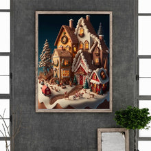 Load image into Gallery viewer, Diamond Painting - Full Round - snow House (30*40CM)
