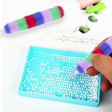 Load image into Gallery viewer, Plush Diamond Painting Drill Pens Diamond Art Painting Tools Pen (Purple Green)
