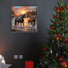 Load image into Gallery viewer, Diamond Painting - Full Round - horse (40*40CM)
