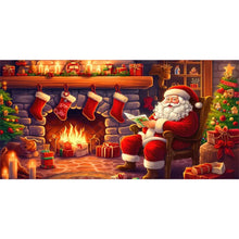 Load image into Gallery viewer, Diamond Painting - Full Round - Santa Claus (60*30CM)
