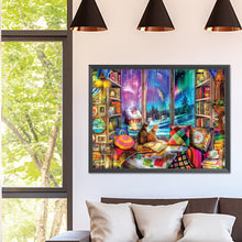 Load image into Gallery viewer, Diamond Painting - Full Square - house kitten (40*30CM)
