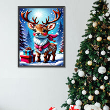 Load image into Gallery viewer, Diamond Painting - Full Square - Elk in the snow (30*40CM)
