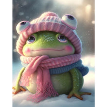 Load image into Gallery viewer, Diamond Painting - Full Square - snow frog (30*40CM)
