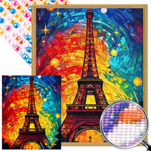Load image into Gallery viewer, AB Diamond Painting - Full Round - eiffel tower (40*50CM)
