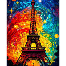 Load image into Gallery viewer, AB Diamond Painting - Full Round - eiffel tower (40*50CM)
