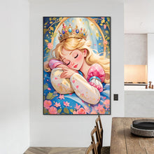 Load image into Gallery viewer, AB Diamond Painting - Full Round - sleeping princess (50*70CM)
