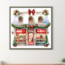 Load image into Gallery viewer, Diamond Painting - Full Round - Christmas candy house (30*30CM)
