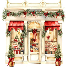 Load image into Gallery viewer, Diamond Painting - Full Round - Christmas candy house (30*30CM)
