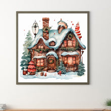 Load image into Gallery viewer, Diamond Painting - Full Round - Christmas igloo (30*30CM)
