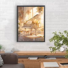 Load image into Gallery viewer, Diamond Painting - Full Round - piano¡¤yellow (30*40CM)
