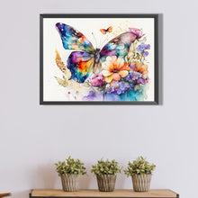 Load image into Gallery viewer, Diamond Painting - Full Round - butterfly (40*30CM)
