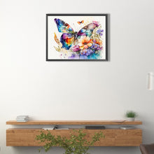 Load image into Gallery viewer, Diamond Painting - Full Round - butterfly (40*30CM)
