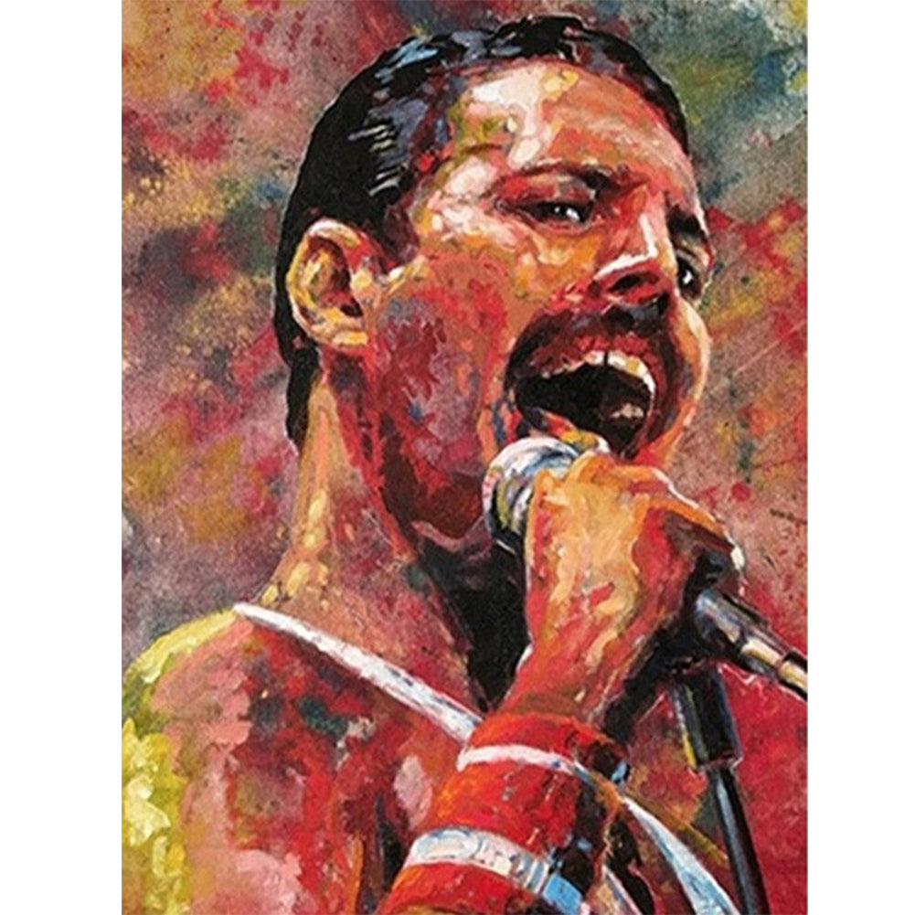 Diamond Painting - Full Round - singer (30*40CM)