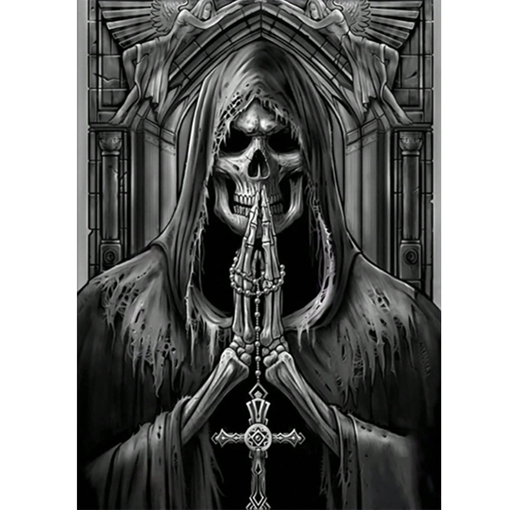 Diamond Painting - Full Round - God's Skeleton (45*60CM)