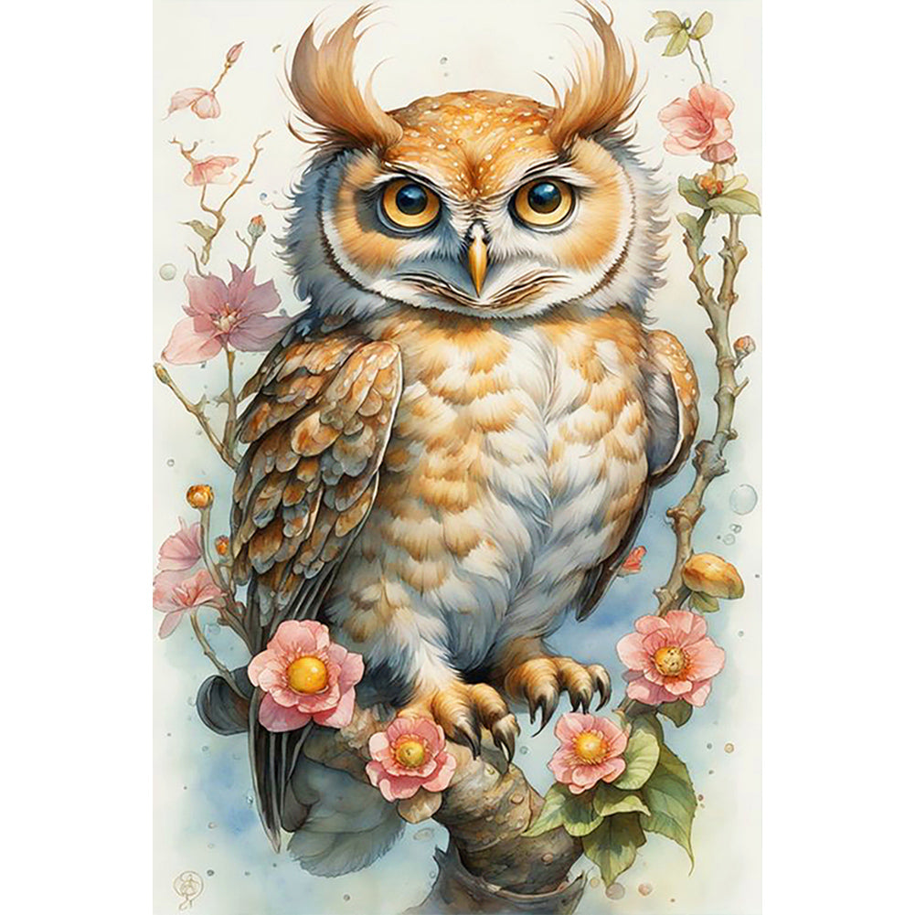 Diamond Painting - Full Round - It's an owl (40*60CM)