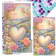 Load image into Gallery viewer, Diamond Painting - Full Round - Love flower place (40*70CM)
