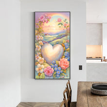 Load image into Gallery viewer, Diamond Painting - Full Round - Love flower place (40*70CM)
