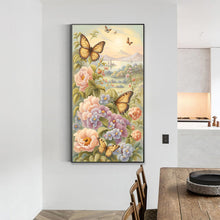 Load image into Gallery viewer, Diamond Painting - Full Round - place of pansies (40*70CM)
